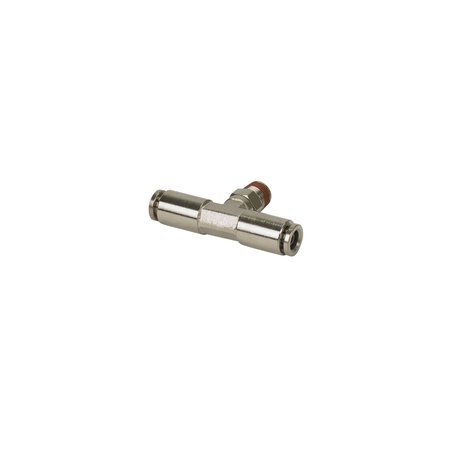 VIAIR 14 NPTM 38 to 38 Swivel TFitting DOT Approved, 2PK 13814